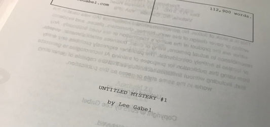 Untitled Mystery heads to editor