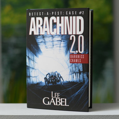Arachnid 2.0 actual hardcover image (504 pages.)