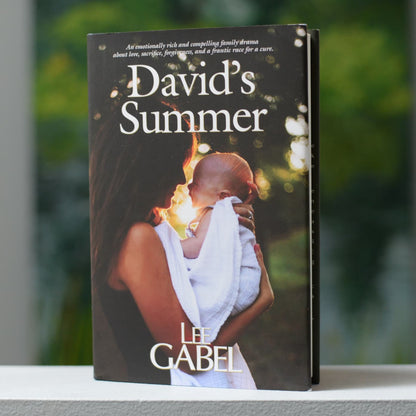 David's Summer actual hardcover image (318 pages.)
