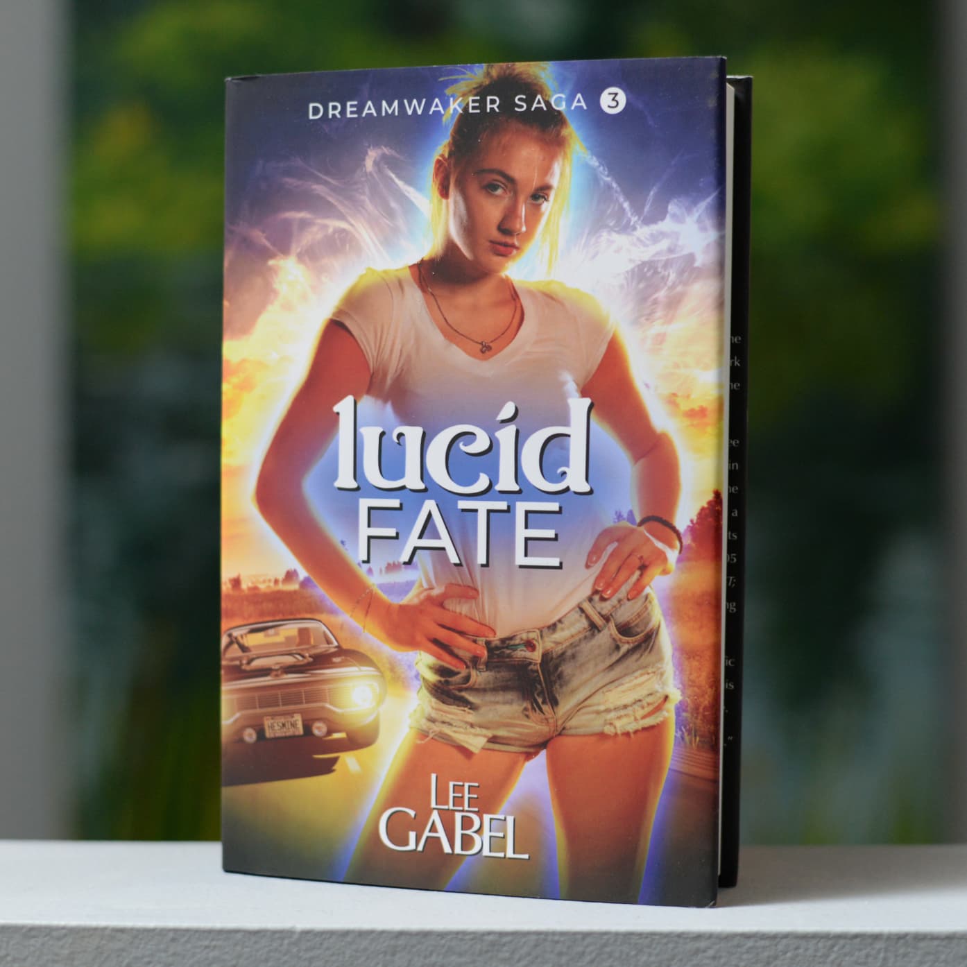 Lucid Fate actual hardcover image (400 pages.)