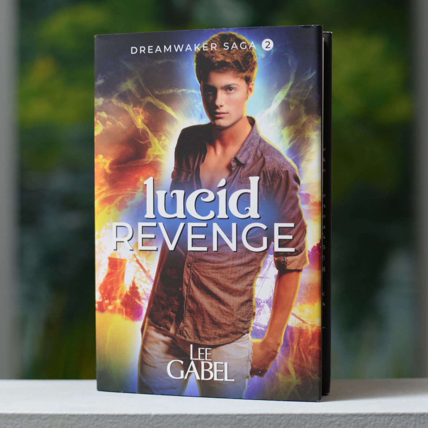 Lucid Revenge actual hardcover image (314 pages.)