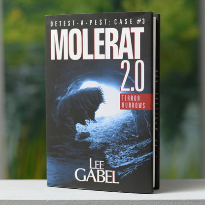 Molerat 2.0 actual hardcover image (340 pages.)
