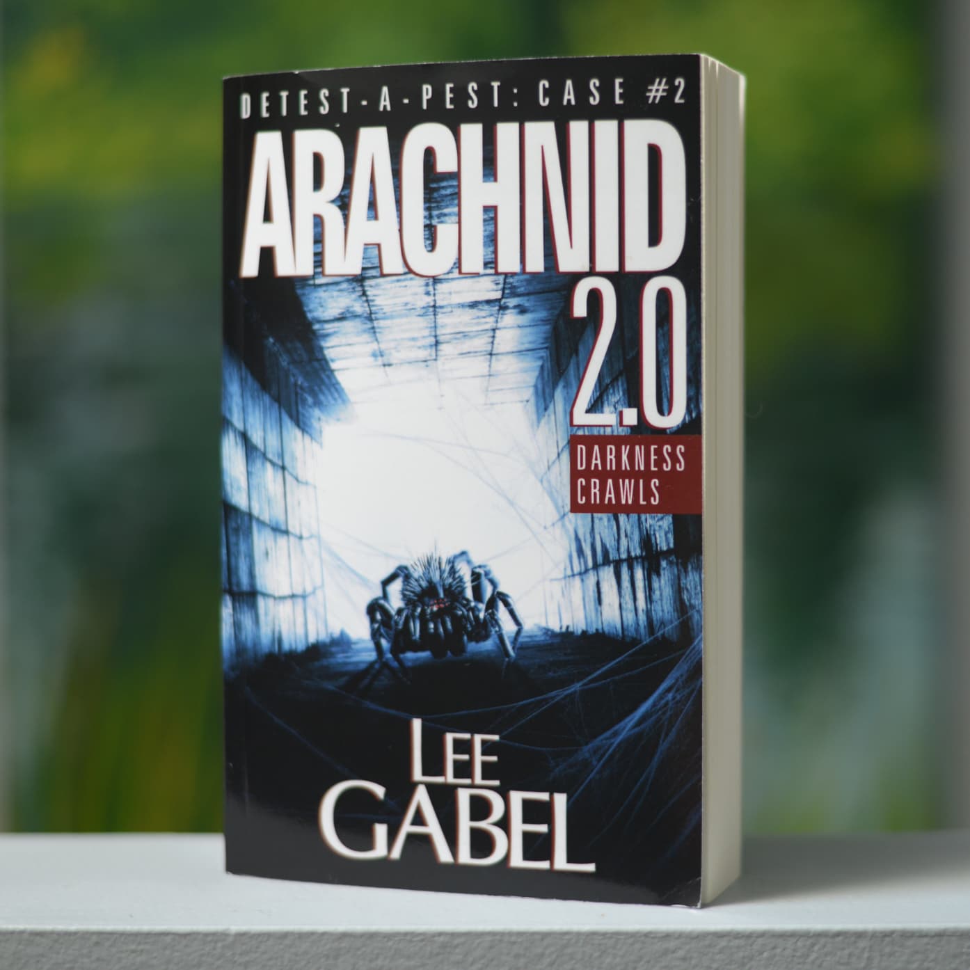 Arachnid 2.0 actual paperback image (504 pages.)